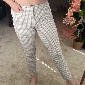 Banana Republic Patterned Sloan Work Pants